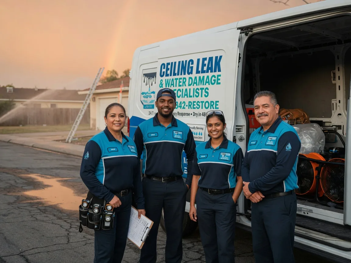 Ceiling Leak Cleanup company in Holliston, MA